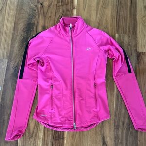 Nike Dry Fit Pink Zip Up Jacket